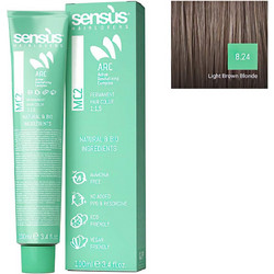 Sens.Us MC2 8.24 Light Brown Blonde Μόνιμη Βαφή Μαλλιών Χωρίς Αμμωνία 100ml