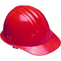 DIMCO Κράνος εργασίας ασφαλείας από hdpe κόκκινο