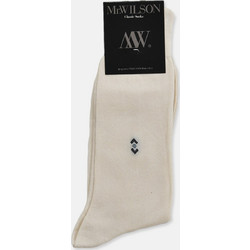 K-Socks Wilson Βαμβακερές Ανδρικές Κάλτσες Εκρού 1000