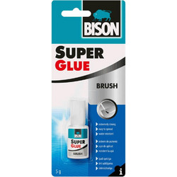 Κόλλα στιγμής Bison super glue πινέλο 5 gr