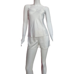 Harmony Babydoll Καλοκαιρινό Σατέν Λευκό 27-600503