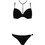 Gsecret Bikini Set με Ενίσχυση Μαύρο XL2109-13108