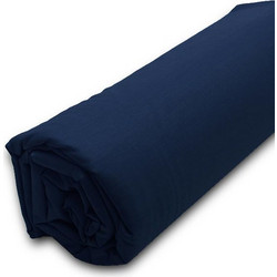 Sunshine Home Σεντόνι Ημίδιπλο Βαμβακερό με Λάστιχο 120x200+20 Menta 26 Navy