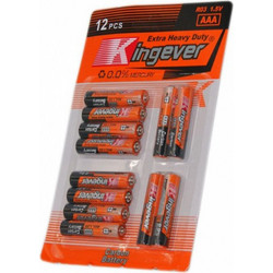 Kingever Extra Heavy Duty AAA 12τμχ
