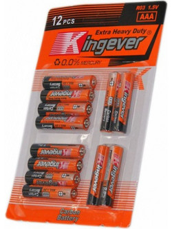 Kingever Extra Heavy Duty AAA 12τμχ
