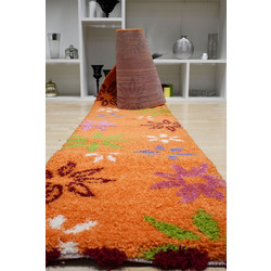 Sprintzio Χαλί Ορθογώνιο Shaggy Γούνινο 160x230cm Jazzy 5600 Orange Pile