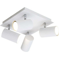 Φωτιστικό Οροφής-Σποτ Marley 24x15x24cm White 802430401 Trio Lighting Μέταλλο