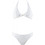 Gsecret Bikini Set Τριγωνάκι με Ενίσχυση Λευκό L2129-14025