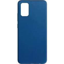 Senso Soft Touch Back Cover Blue (Galaxy A02s / A03s)