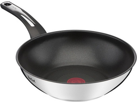 Tefal Emotion E30019 Wok Ανοξείδωτο Αντικολλητικό Titanium Επίστρωση 28cm