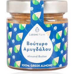 Βούτυρο αμυγδάλου, χωρίς ζάχαρη, Κιλκίς Latomi Farm 210g