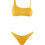 Gsecret Bikini Set Μπουστάκι με Ενίσχυση Brazil Κίτρινο 1078-14430