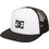 DC Gas Station Ανδρικό Καπέλο Jockey με Δίχτυ Snapback Υφασμάτινο Μαύρο ADYHA04061-XWWK