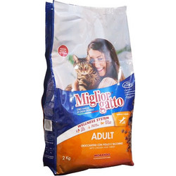 Morando Miglior Gatto Adult με Κοτόπουλο & Γαλοπούλα 2kg