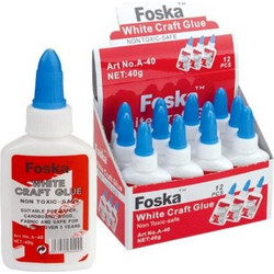 ΚΟΛΛΑ FOSKA ΛΕΥΚΗ 100gr