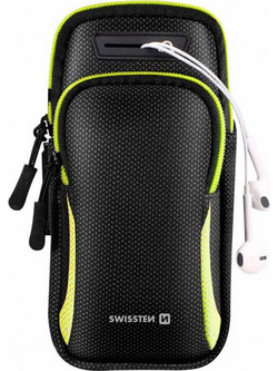 Θήκη Μπράτσου Swissten Armbag - Black SW32903500