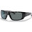 Arnette AN4182 2149/81 Ανδρικά Γυαλιά Ηλίου Ορθογώνια Κοκάλινα Μαύρα με Μαύρο Polarized Φακό