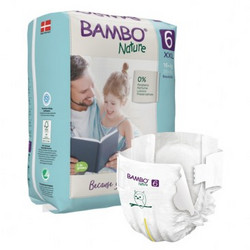 Bambo Nature Junior XXL Πάνες No6 16+kg 20τμχ