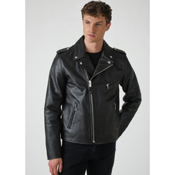 Schott Perfecto Fitted Ανδρικό Μπουφάν Δερμάτινο Μαύρο LC1140