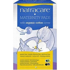 Natracare New Mother Pads Σερβιέτες Λοχείας 4 Σταγόνες από Βαμβάκι 10τμχ