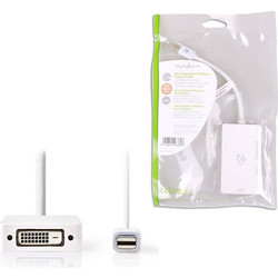 NEDIS CCGP37460WT02 Mini DisplayPort Multi Adapter Cable+DVI-D 24+1-Pin Female+H