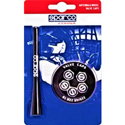 ΚΕΡΑΙΑ ΟΡΟΦΗΣ SPARCO ΣΕΤ ΜΕ ΚΑΠΑΚΙΑ ΒΑΛΒΙΔΩΝ 5τμχ