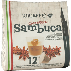 101Caffe Κάψουλες Sambuca Συμβατές με Μηχανή Nespresso 12τμχ