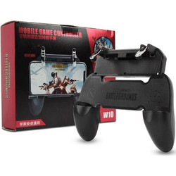 W10 Εξωτερικά πλήκτρα Mobile Game Controller Cellphone Fire Button Trigger Gaming Grip with Joystick
