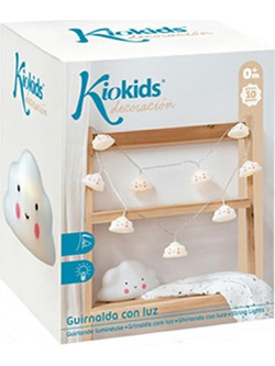 Kiokids Διακοσμητικά Φωτάκια Led 10τμχ Συννεφάκια 2800
