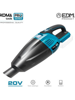 Koma Tools Pro Series S7903574 Επαναφορτιζόμενο Σκουπάκι Χειρός 20V