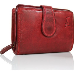 Trip Camel Πορτοφόλι Από Γνήσιο Vintage Μαλακό Δέρμα (535 Red)