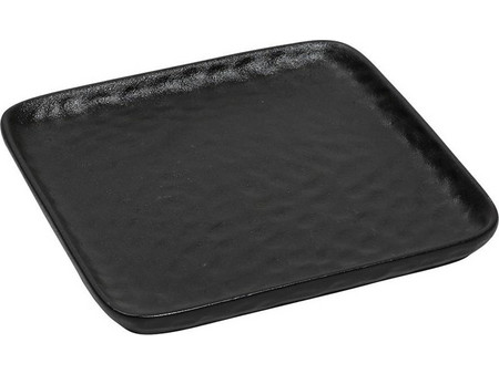 Espiel Πιάτα Ρηχά Κεραμικά Τετράγωνα Lava 20x20cm 4τμχ NOL116K4