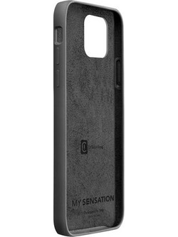 Θήκη Cellular Line Sensation iPhone 12 Mini Back Cover Black SENSATIONIPH12K