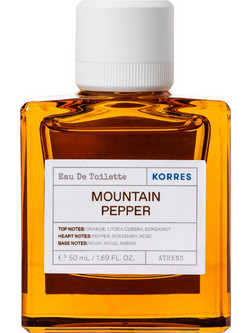 Korres Mountain Pepper Eau de Toilette 50ml