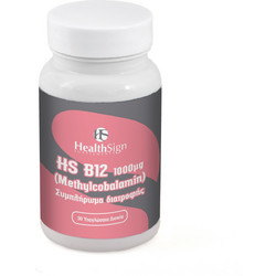 Health Sign HS B12 1000μg 30 Δισκία
