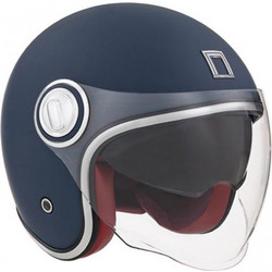 Nox Heritage Blue Matt Κράνος Μηχανής Jet 1200gr