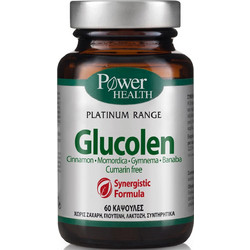 Power Health Platinum Range Glucolen 60 Κάψουλες