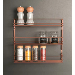 Εταζέρα Τοίχου Τριώροφη Μεταλλική 36 x 8 x 32 cm Metaltex Pepito 362533