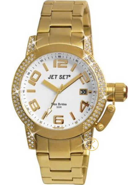 Jet Set Γυναικείο Ρολόι με Χρυσό Μεταλλικό Μπρασελέ J20648-132S