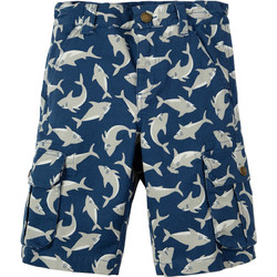 Frugi Παιδική Βερμούδα Cargo Navy Μπλε SHS951SCS