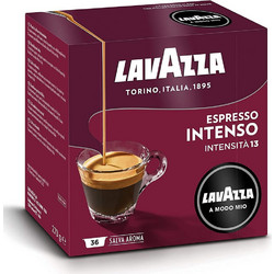 Lavazza Κάψουλες Espresso Intenso Συμβατές με Μηχανή Lavazza A Modo Mio 36τμχ