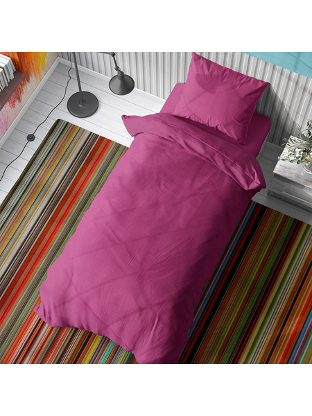 Dimcol Σεντόνι Μονό 160x240 Solid 499 Fuchsia