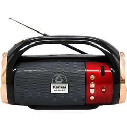 Kemai MD-168BT Ηχείο Bluetooth 10W με Ραδιόφωνο Μαύρο