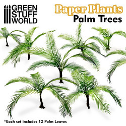 Green Stuff World 10373 - Palm Trees Paper Plant laser cut