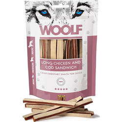 Woolf Long Sandwich with Chicken & Cod 100gr