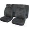 Autoline Alcantara Set Grey 5τμχ
