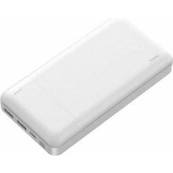 Remax RPP-167 Power Bank 30000mAh με 2 Θύρες USB-A & Θύρα USB-C White