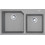 Franke Urban UBG 620-86 Stone Grey Ένθετος Νεροχύτης Γρανίτη 86x50cm