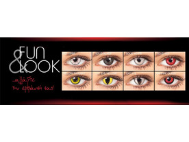 Soleko Queen's Fun & Look Ημερήσιοι Φακοί Επαφής Έγχρωμοι μη Διοπτρικοί 5τμχ