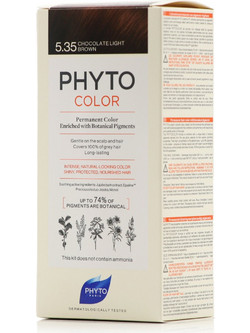 Phyto PhytoColor 5.35 Light Brown Φυτική Μόνιμη Βαφή Μαλλιών 50ml
